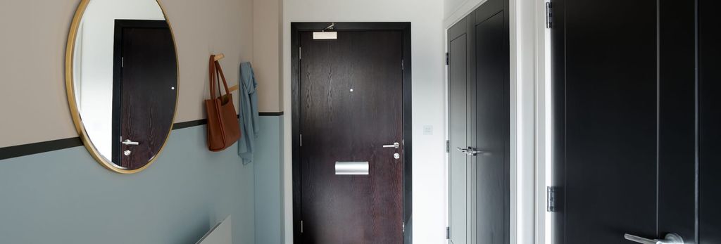 Property photo 2 of 5 View Of Hallway, Main Door Entrance, Side Doors, Wall Mounted Mirror And Coat Hooks