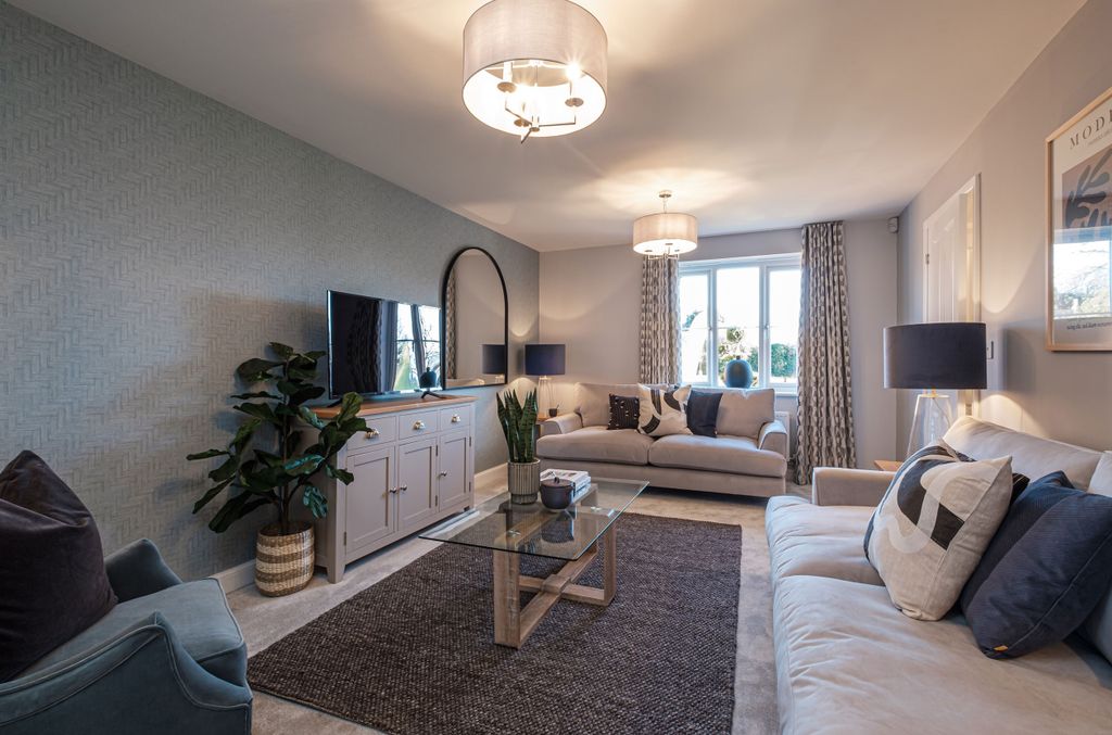 Property photo 3 of 10 Interior View Of The Lounge In Our 4 Bed Radleigh Home
