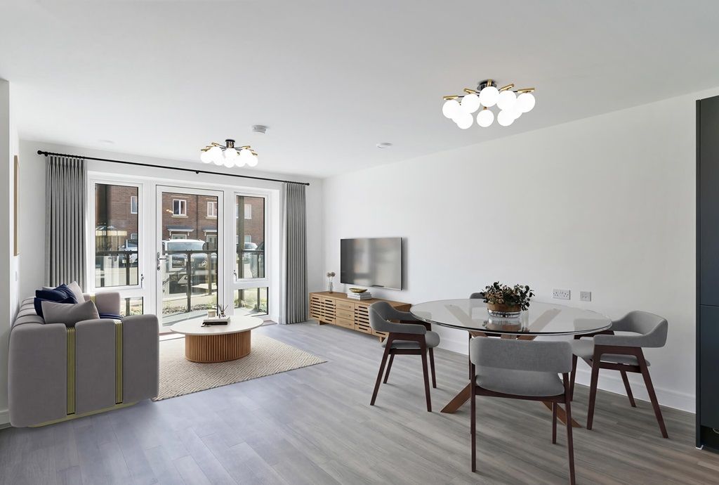 Property photo 3 of 9 Open-Plan Living Space Means You Can Flow Freely Between