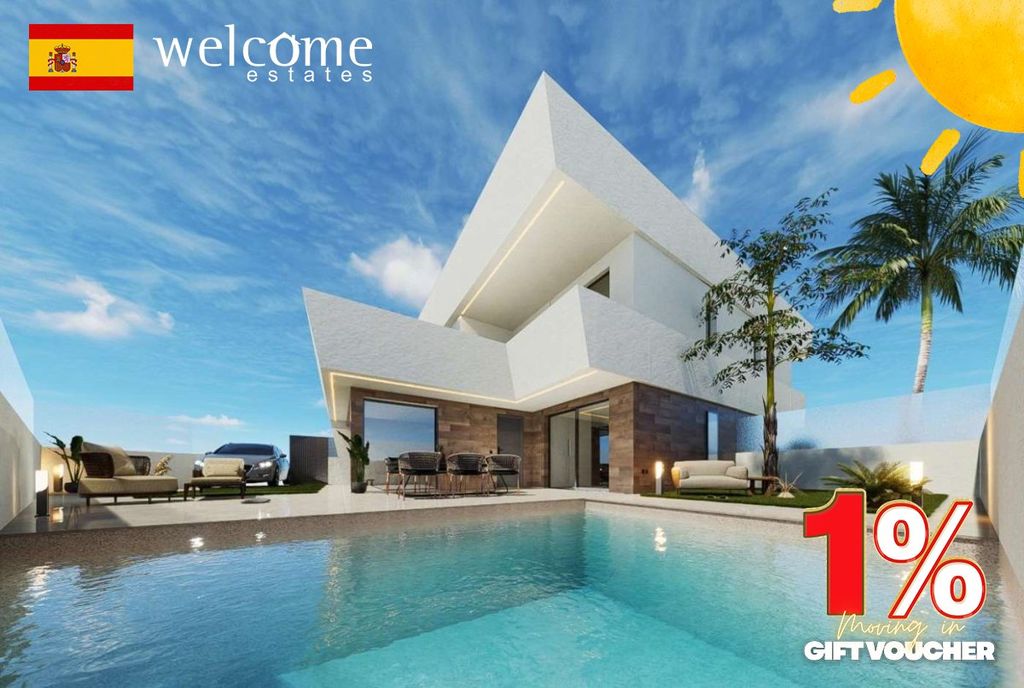 Property photo 1 of 16 New-Build Villas In San Pedro Del Pinatar With A Private Pool