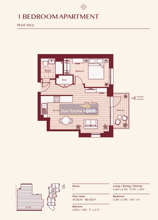 Property photo 1 of 1 Floor Plan