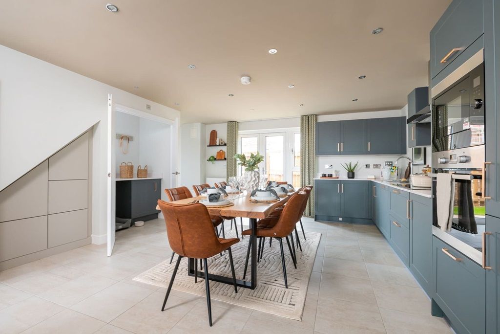 Property photo 1 of 13 A Spacious Kitchen Area With French Doors Leading To The Rear Garden