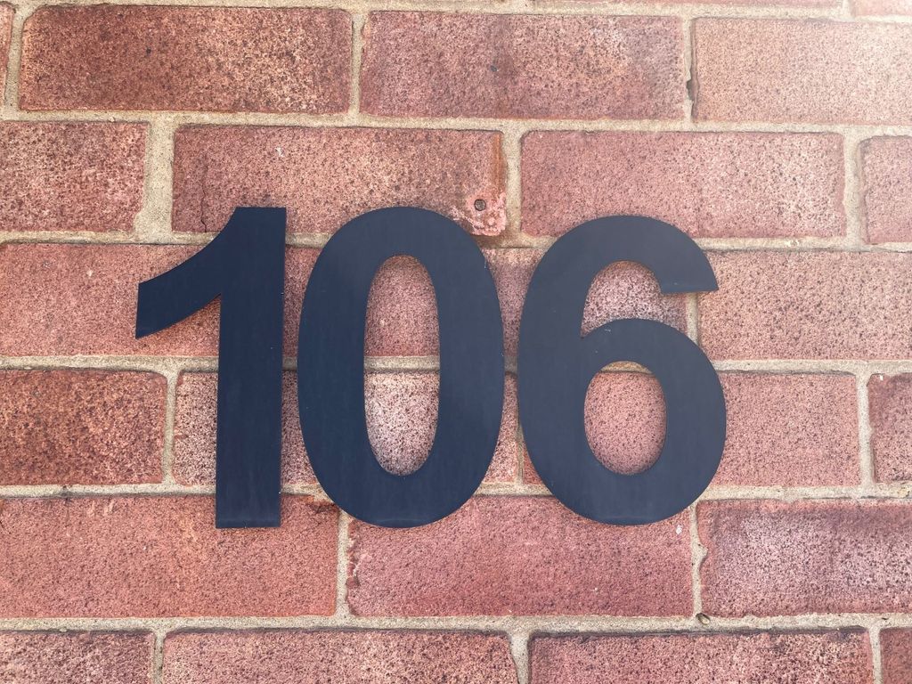 Property photo 2 of 28 Number Plaque