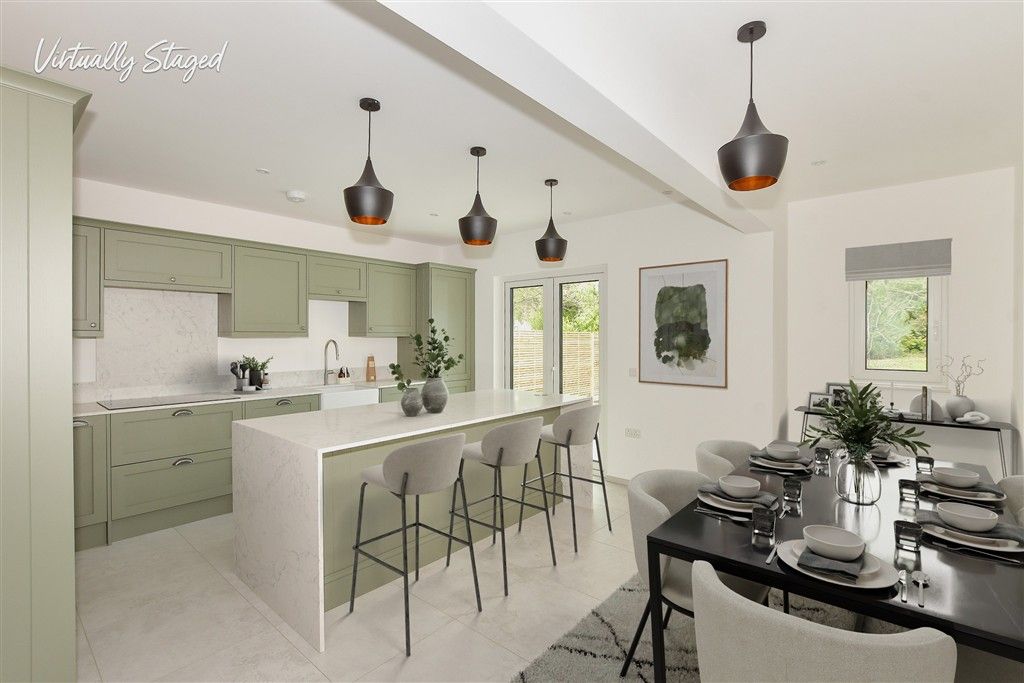Property photo 1 of 19 Staged Kitchen Diner