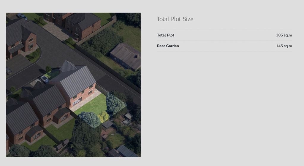 Property photo 2 of 4 The Brodsworth - Total Plot Size