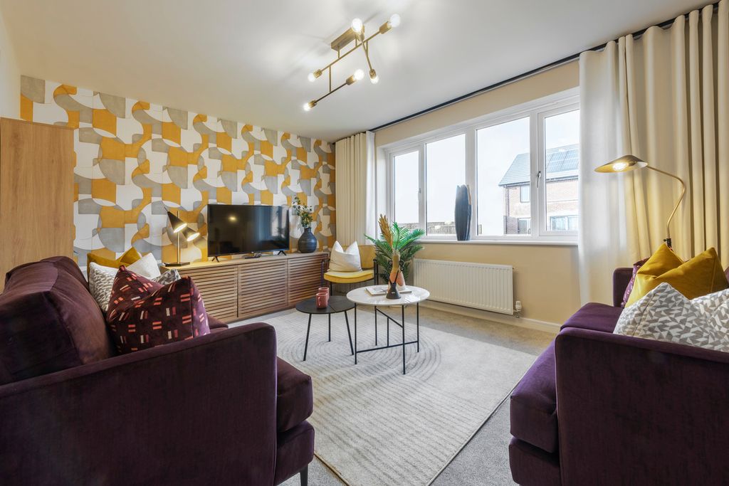 Property photo 2 of 9 Indicative Living Room, Contemporary Modern Decoration
