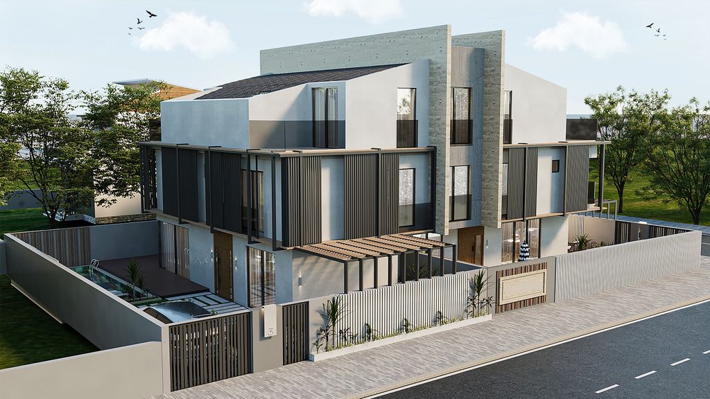 Property photo 1 of 14 Superb Antalya Investment Properties For Sale - Modern Triplex Villa With Private Pool And Garden