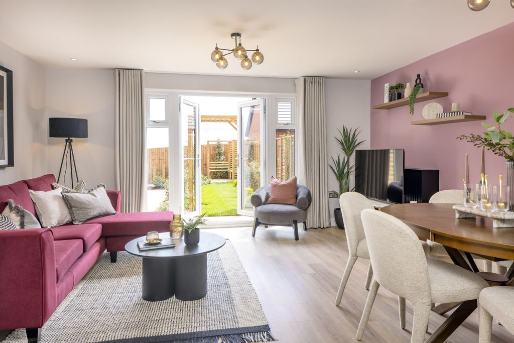 Property photo 2 of 10 Dining Space Inside The Wichelstray Four Bedroom Home At Orchards Rise Wichelstowe