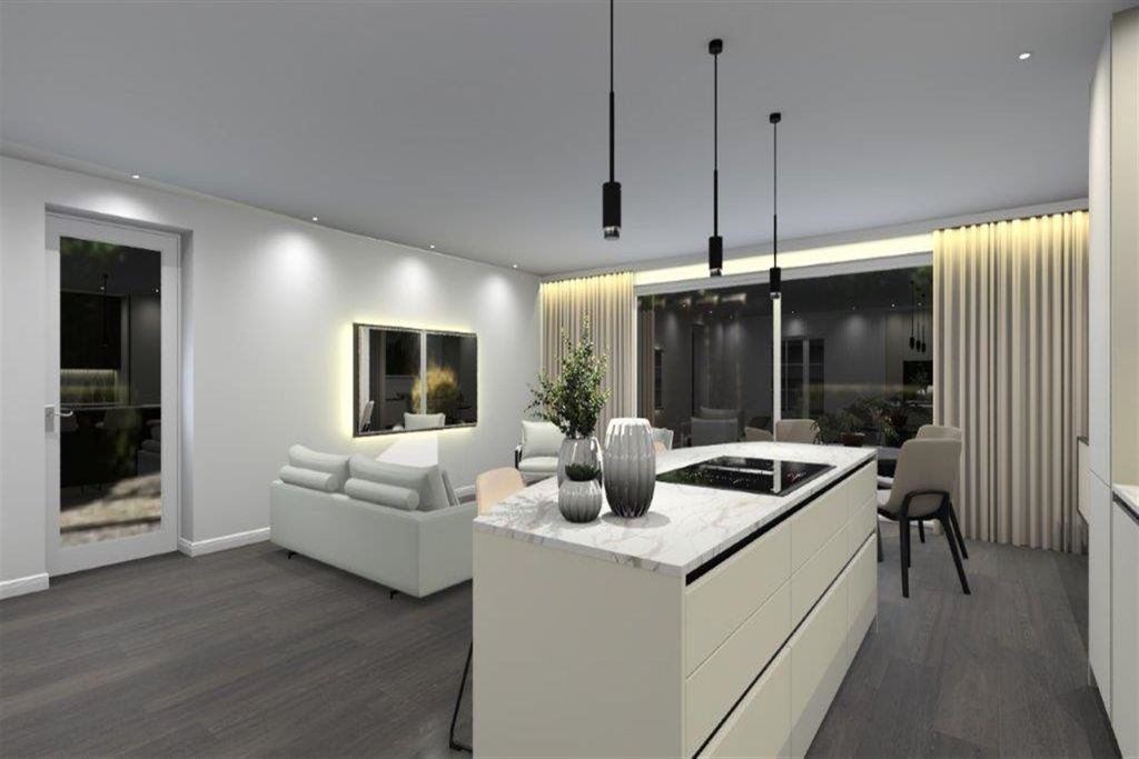 Property photo 3 of 8 Kitchen/Open Plan Reception CGI