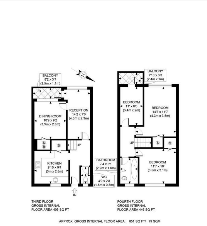 Property photo 1 of 17 Flat 48 Warnham House, Upper Tulse Hill, Brixton, London, Sw2 2Sa