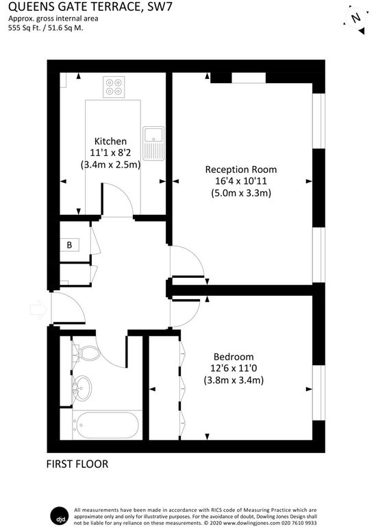 Additional image 16 of 1 bed flat for saleQueens Gate Terrace, South Kensington SW7