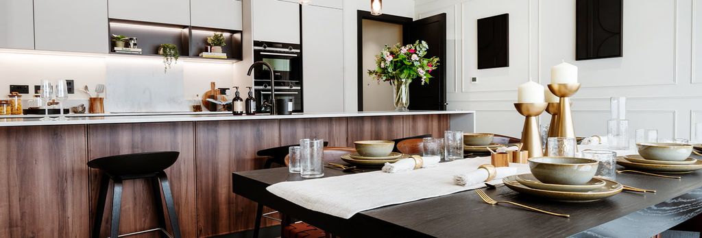 Property photo 2 of 5 Interior Kitchen/ Dining/ Living Room Image At Trent Park