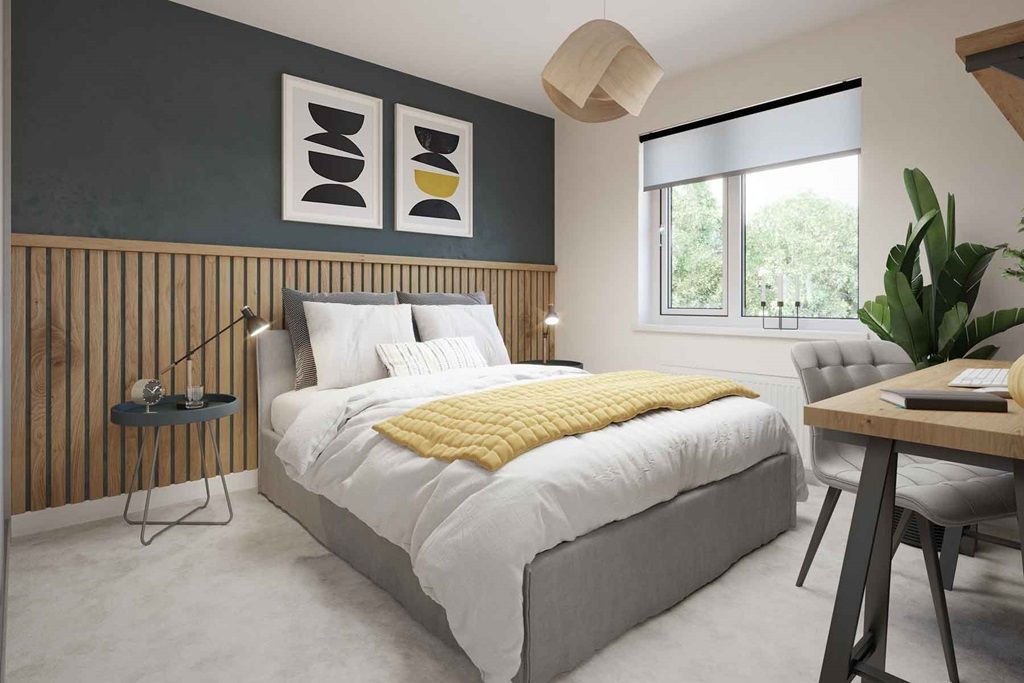 Property photo 3 of 12 Spacious Main Bedroom With Plenty Of Wall Space For A Free-Standing Or Fitted Wardrobe