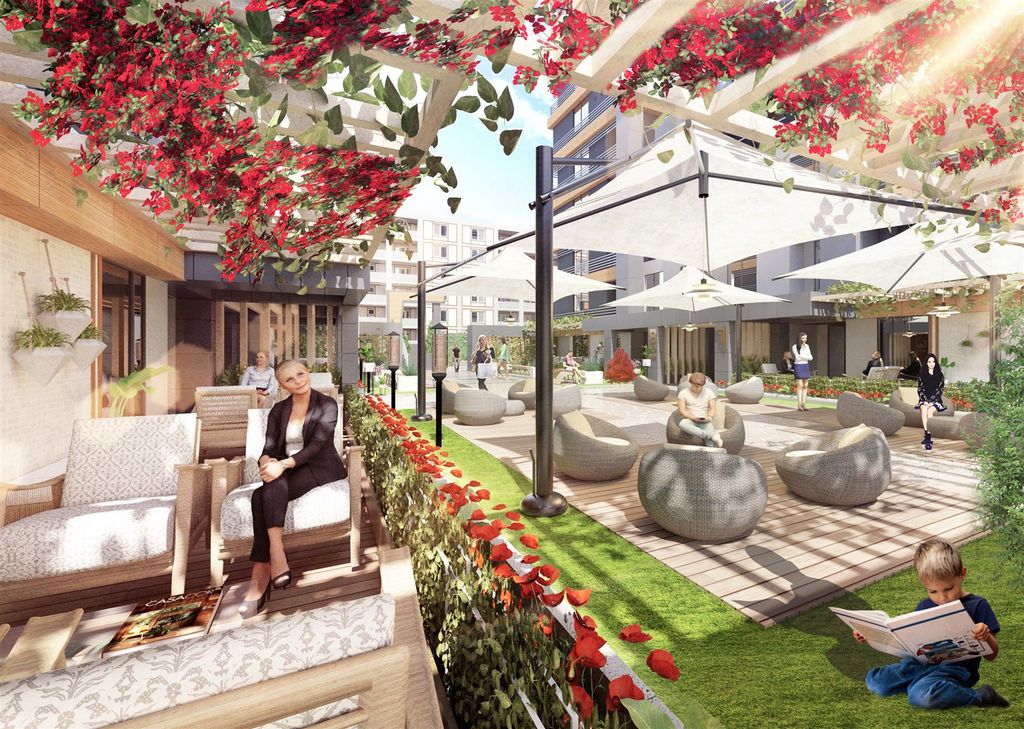 Property photo 1 of 19 Luxury Kucukcekmece Apartments- Outdoor Seating Areas