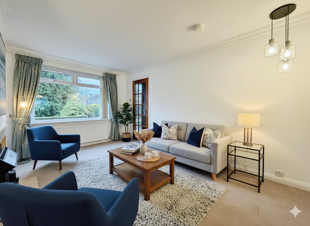 Property photo 2 of 17 Lounge (Staged Using Ai)