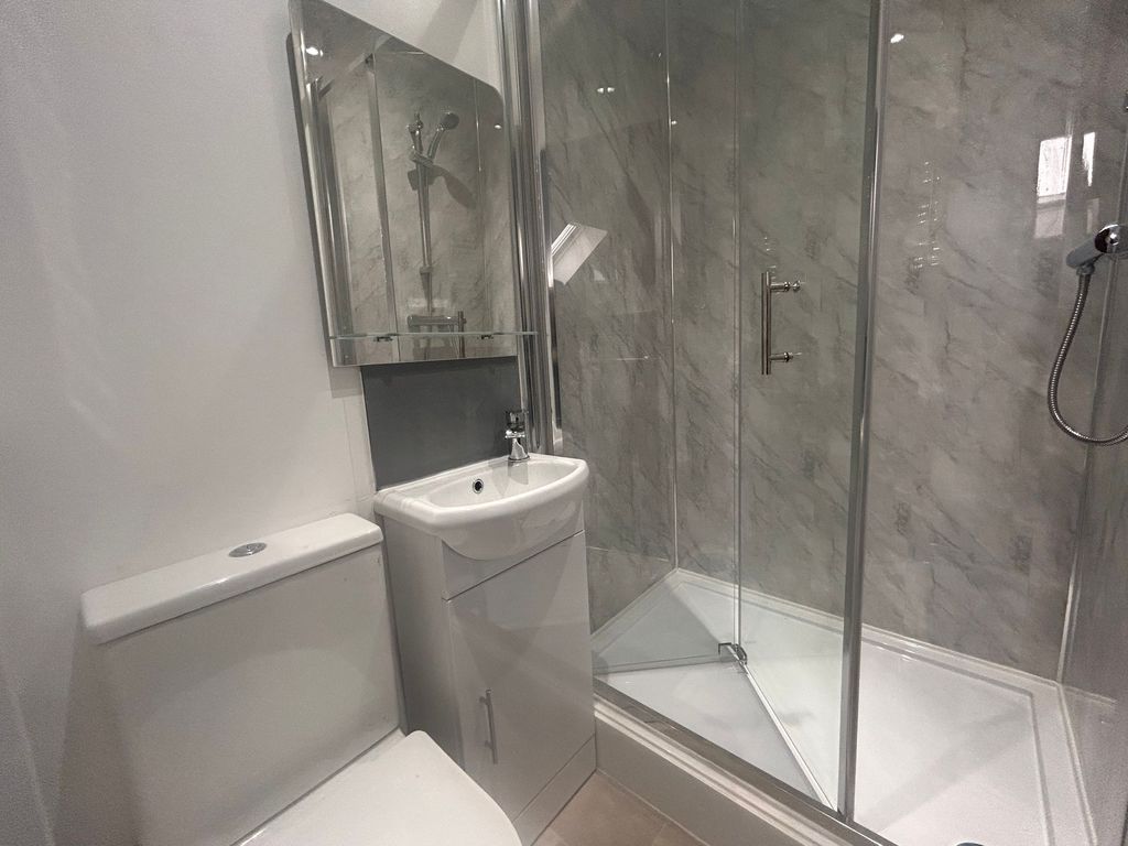 Property photo 3 of 6 Modern Bathroom With Glass Shower And Vanity...