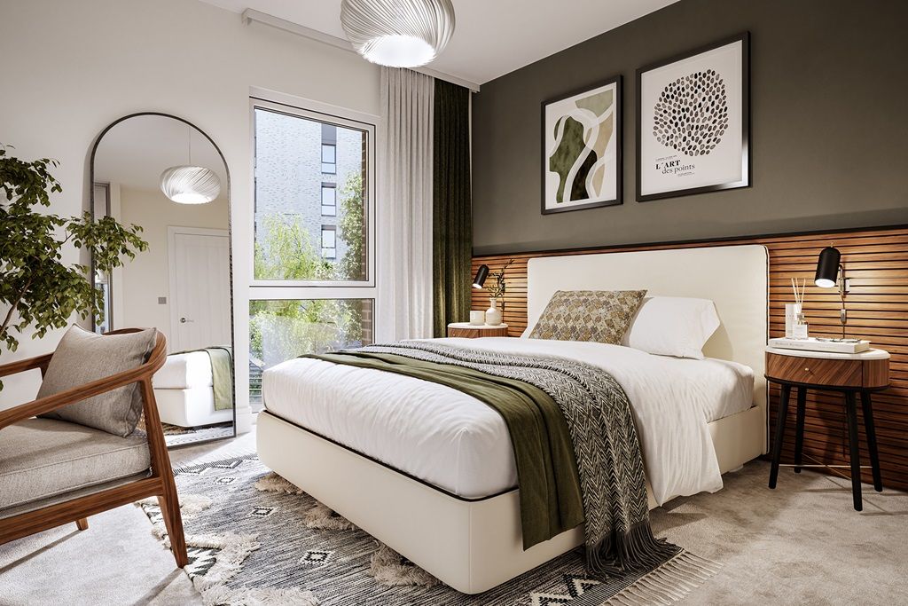 Property photo 1 of 12 A Serene Double Bedroom Perfect For Relaxing And Rejuvenating