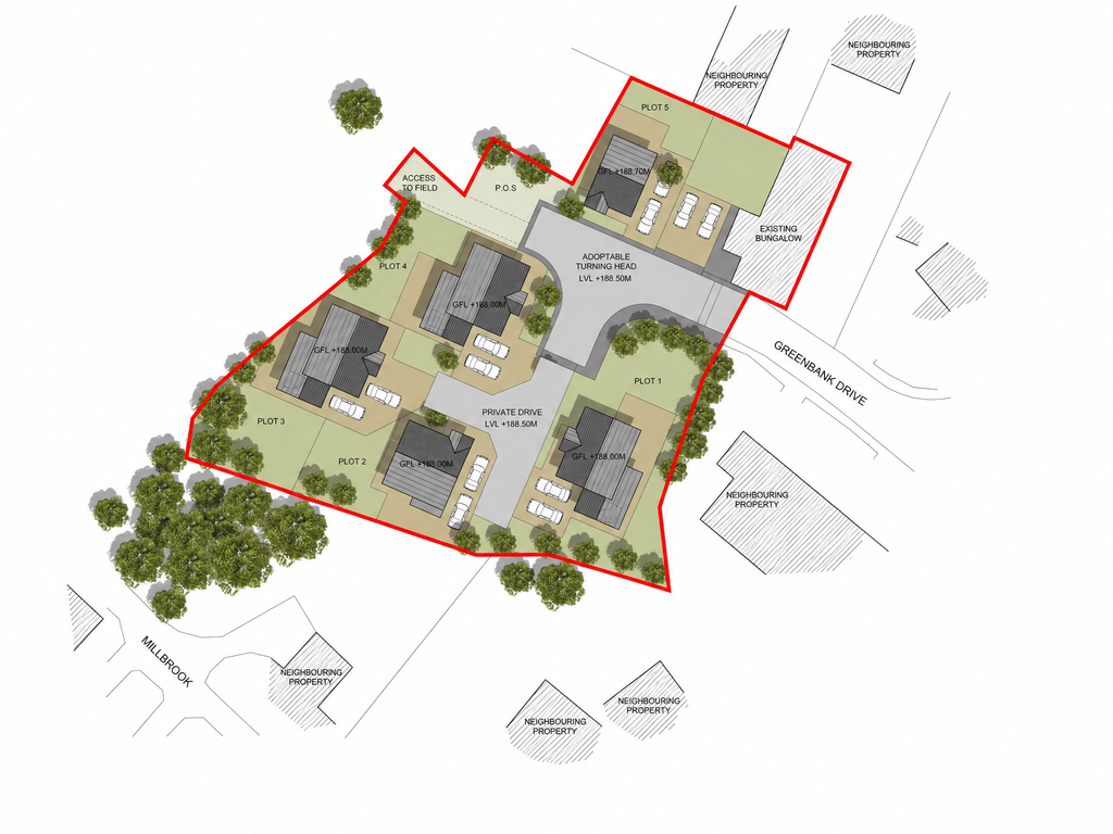 Property photo 1 of 10 Proposed Site Plan Greenbank Farm