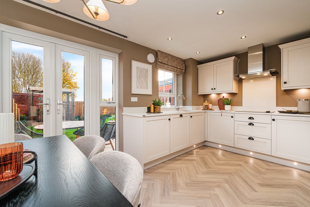 Property photo 3 of 10 Interior View Of The Kitchen &amp; Dining In Our 4 Bed Hesketh Home