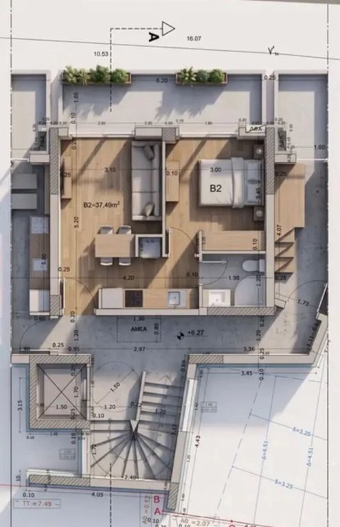 Property photo 1 of 7 New-Build 1-Bedroom Apartment With Sea View &amp; Parking In Volos , Greece