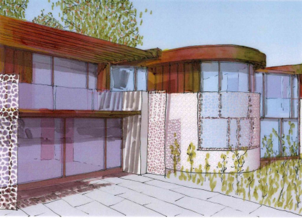 Property photo 2 of 11 Proposed View Of Living Terrace And Stair Pod