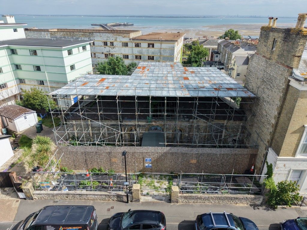 Property photo 1 of 10 Looking North Over The Hall With The Pier And Solent Behind