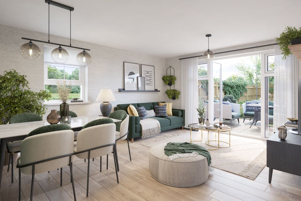 Property photo 2 of 6 Internal cgi Of The Lounge/Diner In The Pembury