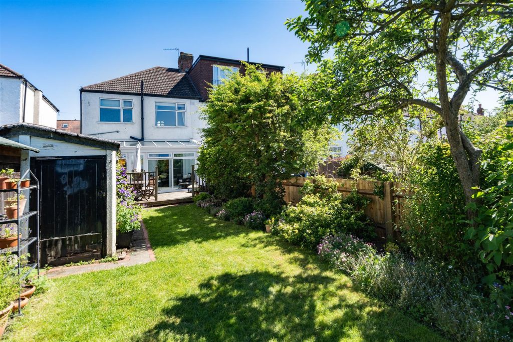 Property photo 3 of 18 Rear Garden &amp; Garage