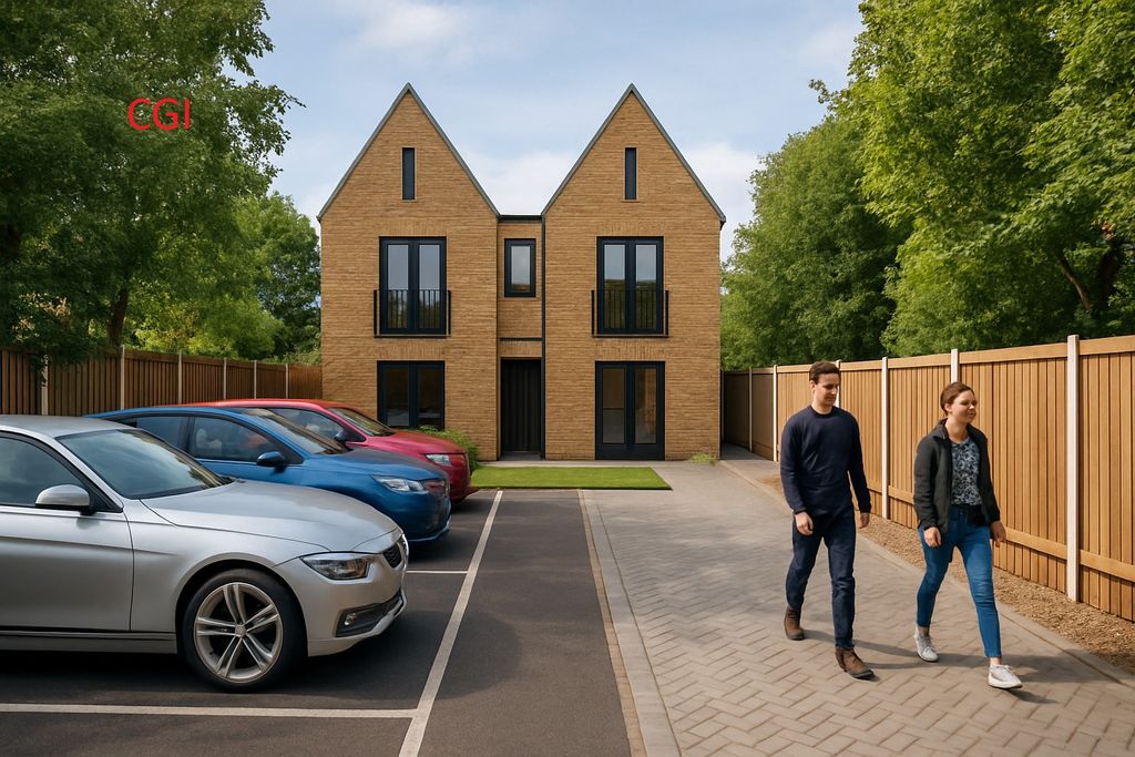 Property photo 1 of 6 Land On The West Side Of 221 New Haw Road, Addlestone, Surrey, Kt15 2Dp