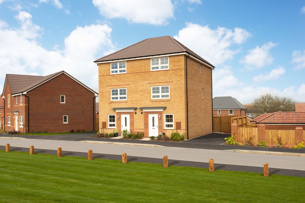 Property photo 2 of 9 Stonebridge Fields Street Scene March 2024