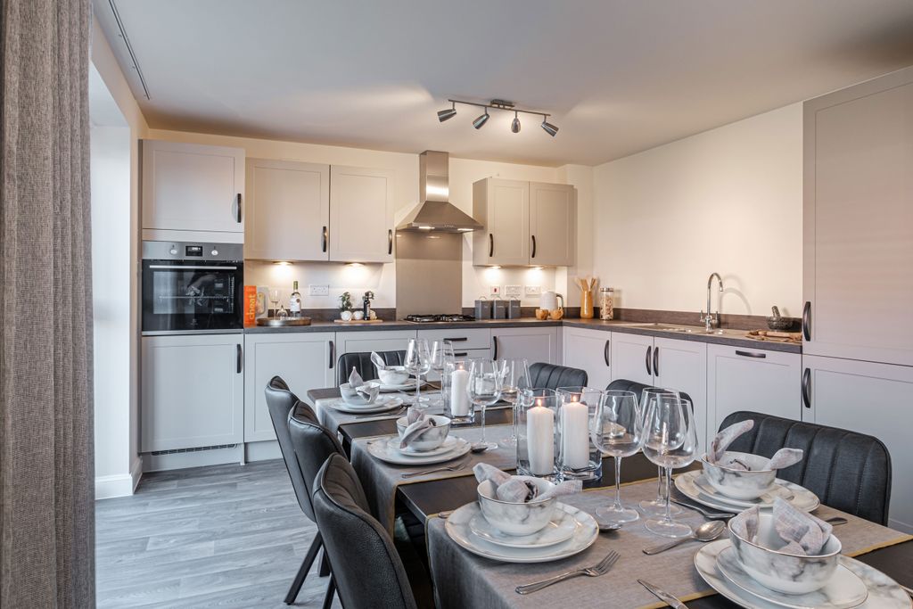 Property photo 2 of 10 Interior View Of Kitchen Diner In Our Hale 4 Bedroom Home