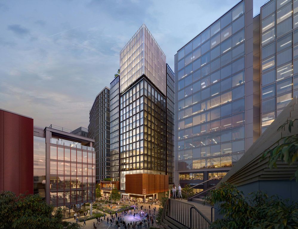 Property photo 1 of 9 The Turing Building  External Dusk.Jpg