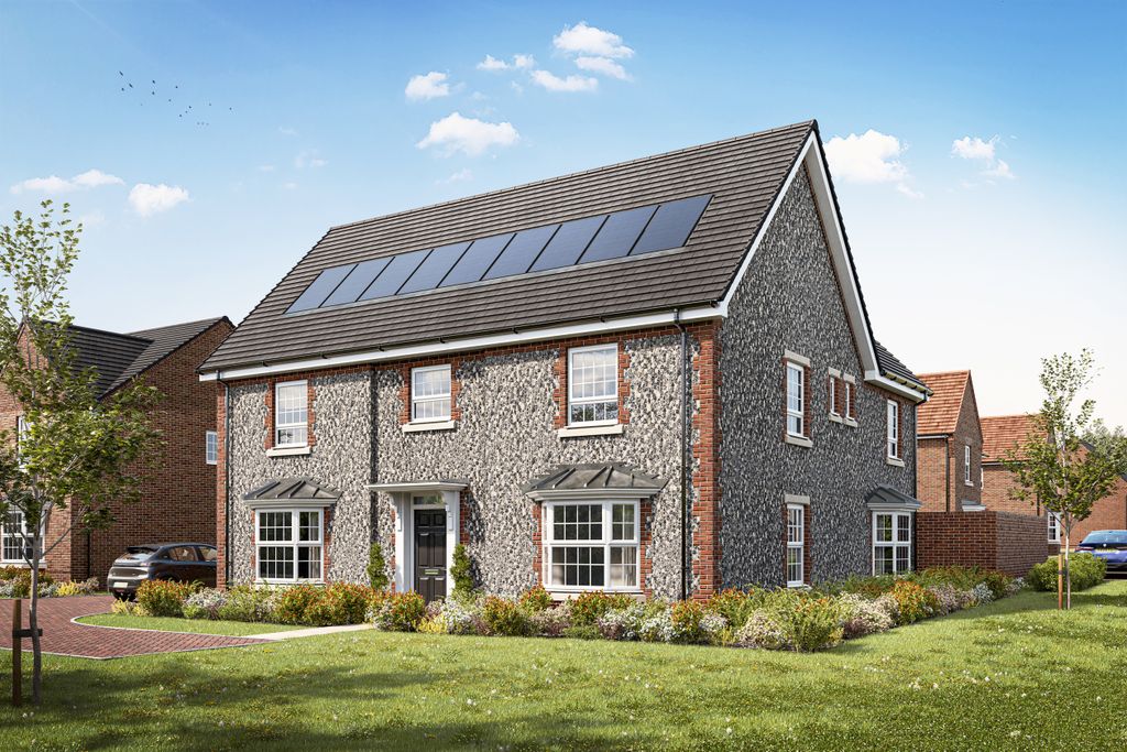 Property photo 1 of 10 External CGI Of The Woodwalton House Type