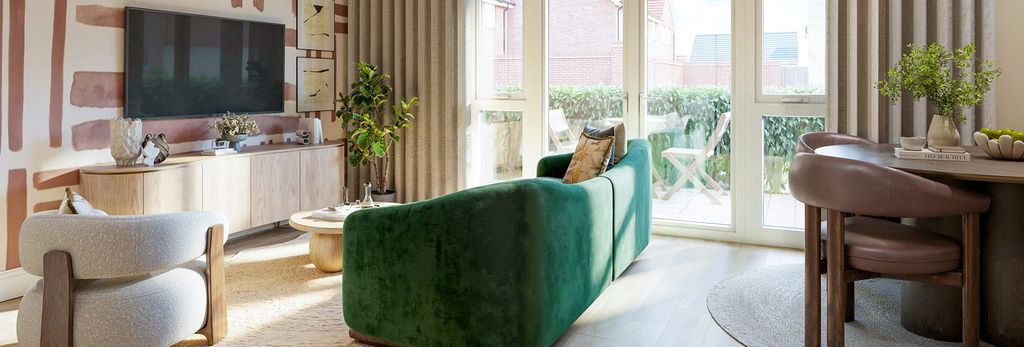 Property photo 1 of 3 Eastbrook Village - Spacious, Light-Filled Living Area With Large Windows Overlooking The City
