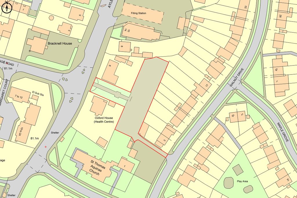 Property photo 1 of 6 Land At Walnut Drive, Bletchley, Milton Keynes Mk2 2Ja