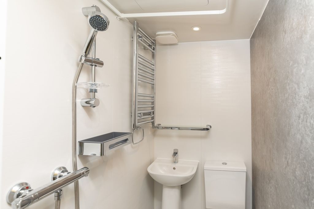 Property photo 3 of 3 A Modern And Clean Bathroom Featuring Contemporary...