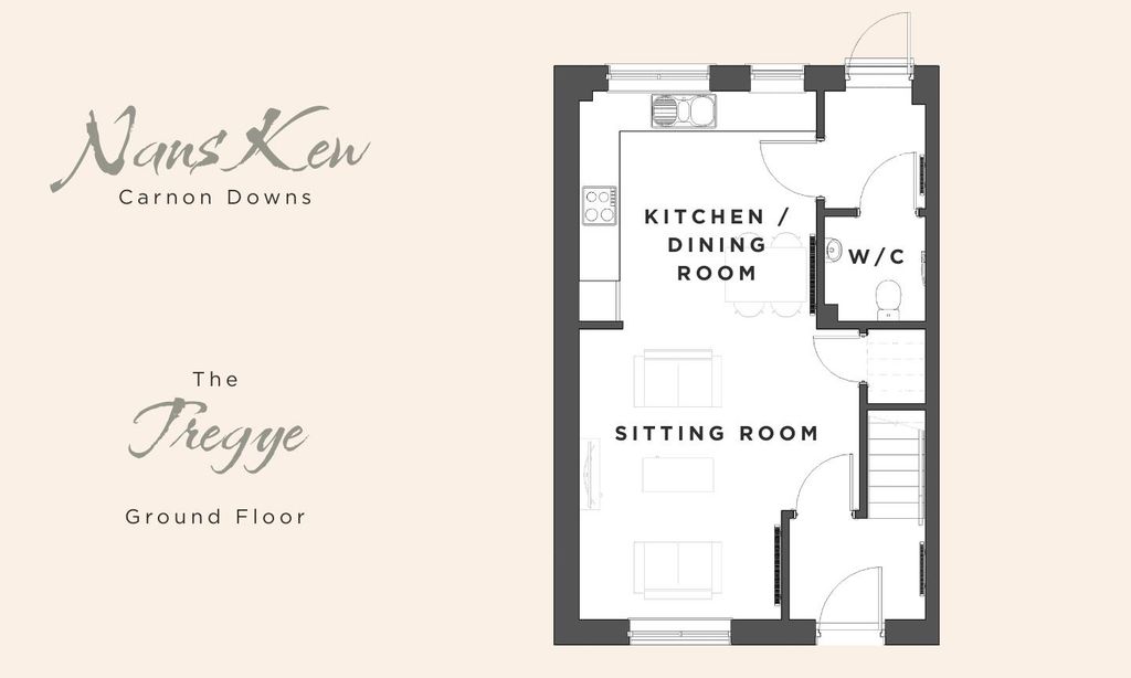 Property photo 2 of 6 Nans Kew _ Ht03 Tregye Ground Floor.Png