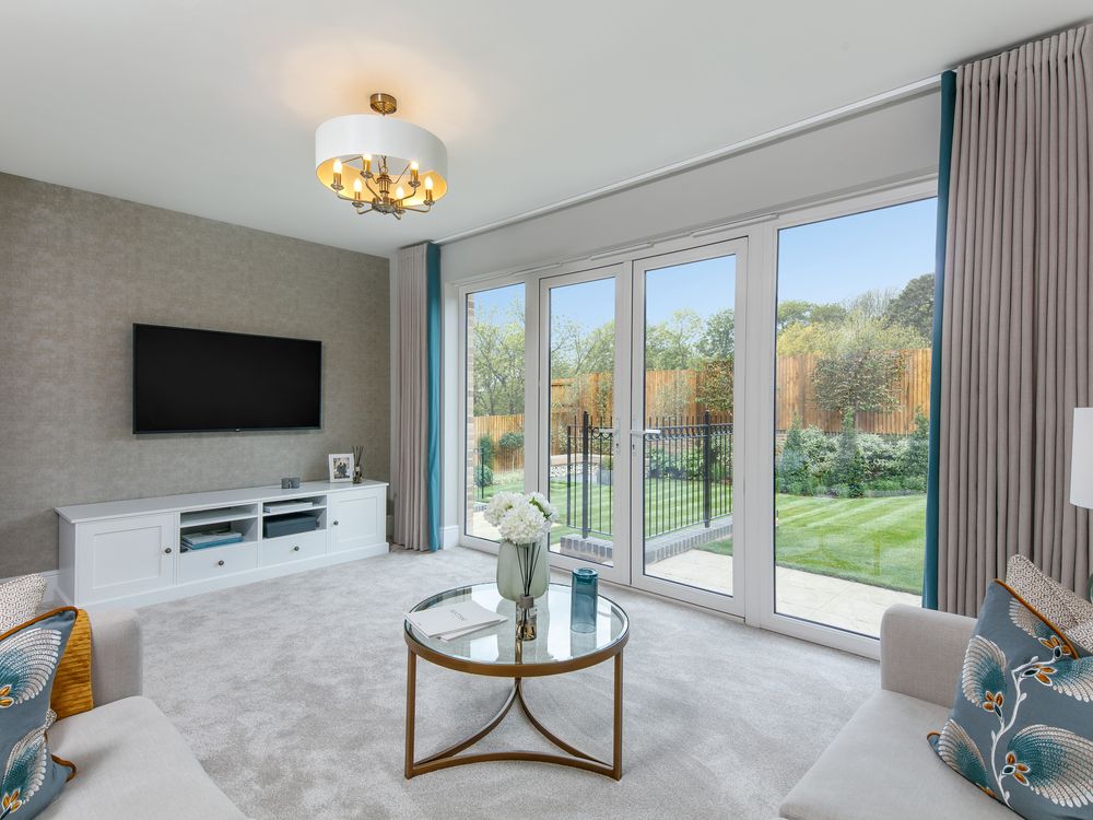 Property photo 3 of 6 The Mill 4 Bedroom Wilmington Home Internal Lounge Image With French Doors