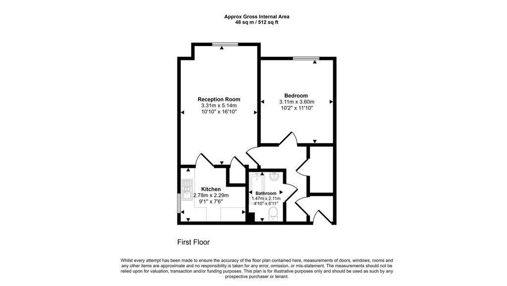 Property photo 2 of 7 21 Osborne Court, Ampthill Road.Jpg