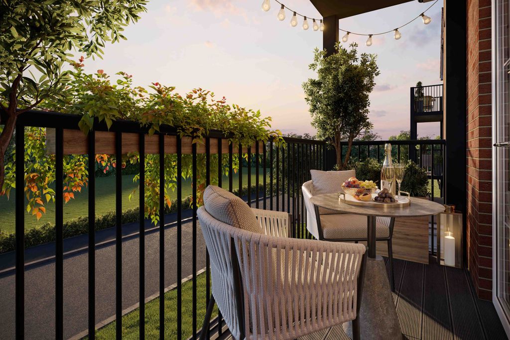 Property photo 2 of 6 CGI Of Balcony Outdoor Bistro
