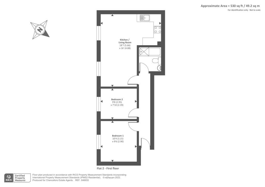 Property photo 3 of 3 Flat 2 Floorplan