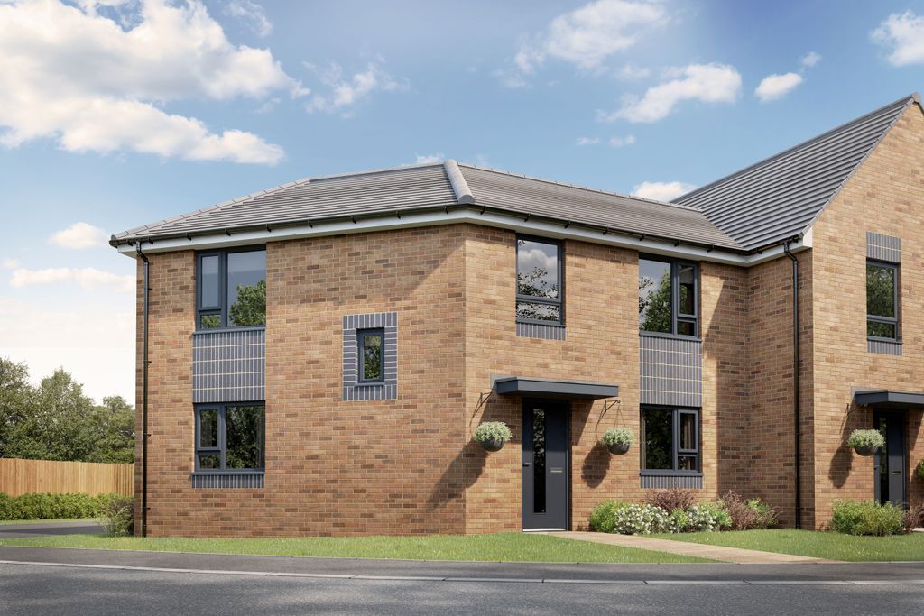 Property photo 1 of 7 External CGI Image Of The Lutterworth 3 Bedroom Home