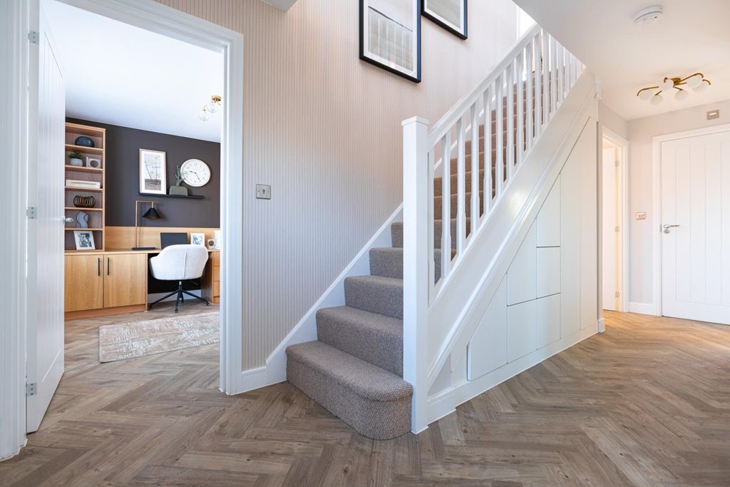 Property photo 2 of 15 Large And Welcoming Hallway With Storage Cupboards