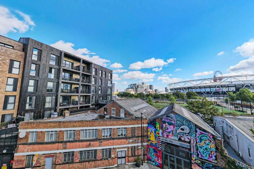 Property photo 1 of 14 3rd Floor Indicative Drone View East Towards Stratford &amp; The East Bank