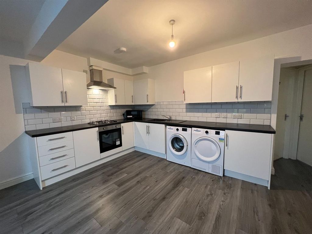 Property photo 2 of 11 Modern Open-Plan Kitchen With White Cabinetry, Int...