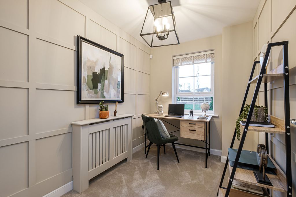 Property photo 3 of 10 Interior View Of The Study In Our 4 Bed Alnmouth Home