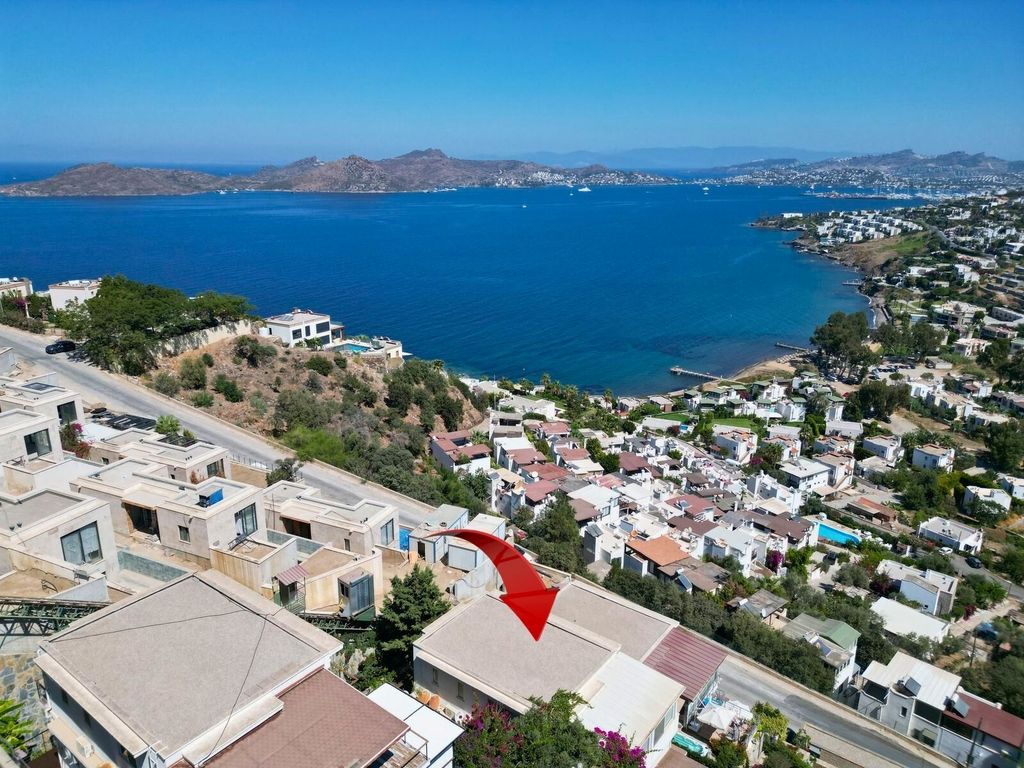 Property photo 3 of 25 Inviting Apartment For Sale In Bodrum - Arial View Of The Property Position