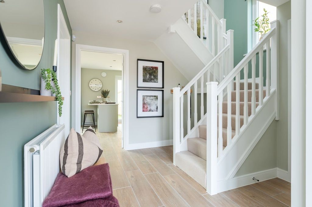 Property photo 2 of 14 A Welcoming Entrance Hall With Feature Staircase