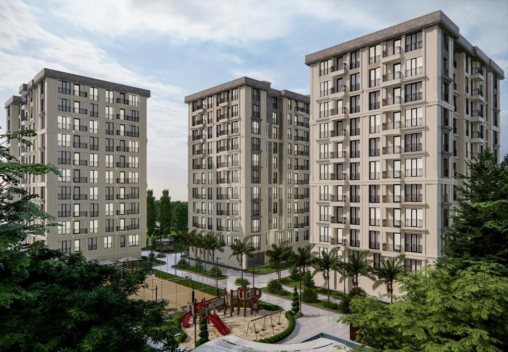Property photo 1 of 12 Impressive Off-Plan Istanbul Apartments For Sale In Eyup - Main View Of Apartment Complex