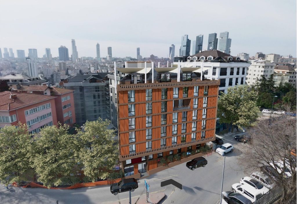 Property photo 2 of 14 Istanbul Studio Apartments For Sale In Besiktas - A Minimalistic Architecture Design